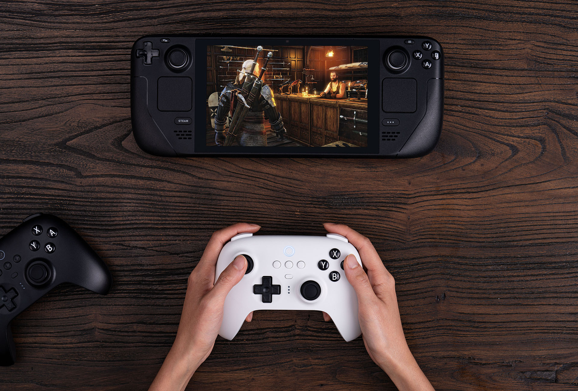 8BitDo Ultimate belaidis pultelis (juodas) aprašymas - Prekės nuotrauka
