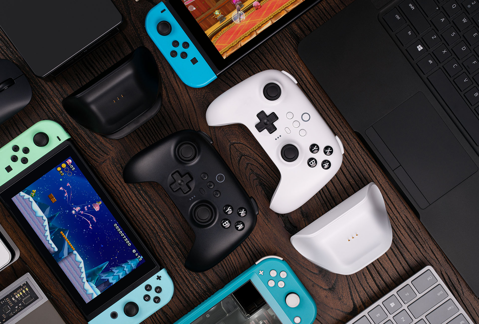 8BitDo Ultimate belaidis pultelis (juodas) aprašymas - Prekės nuotrauka