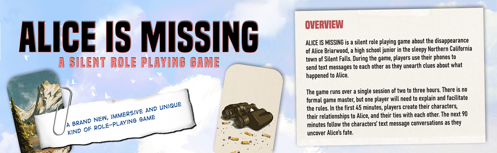 Renegade Game Studios Alice is Missing aprašymas - Prekės nuotrauka