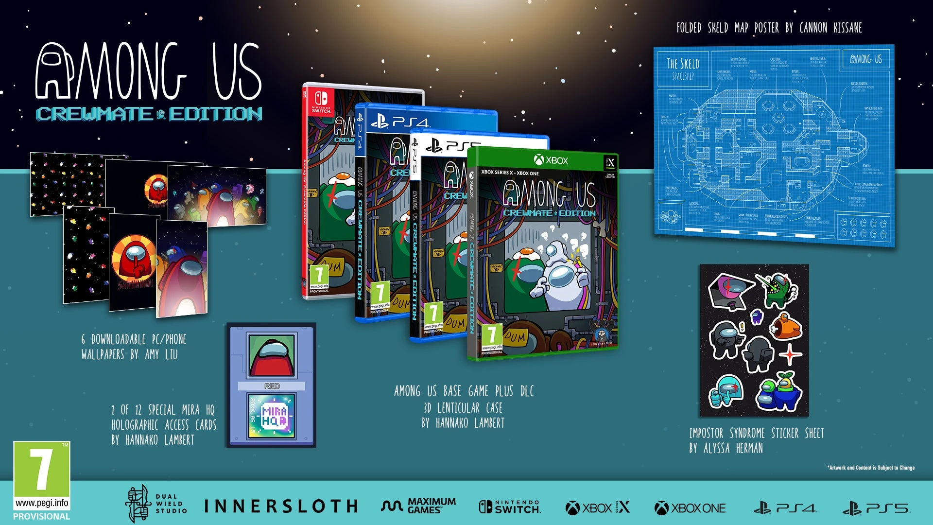 Maximum Daugiausia žaidimų tarp mūsų: Crewmate Edition PS4 aprašymas - Prekės nuotrauka