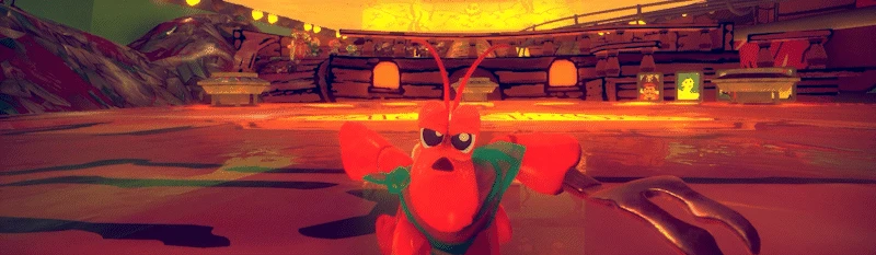 Iam8Bit Aggro Crab Another Crab's Treasure aprašymas - Prekės nuotrauka