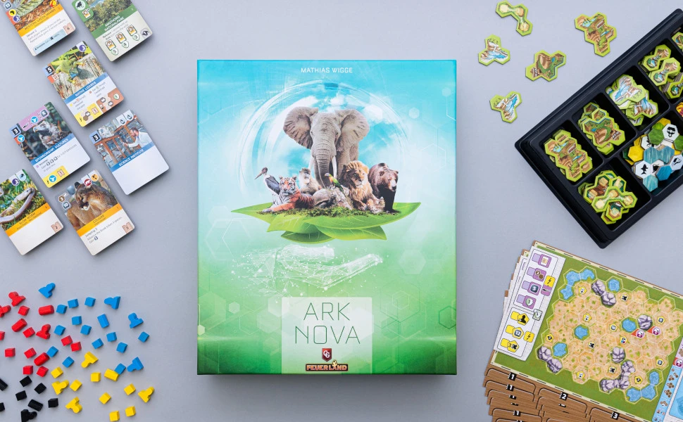Feuerland Spiele Ark Nova aprašymas - Prekės nuotrauka