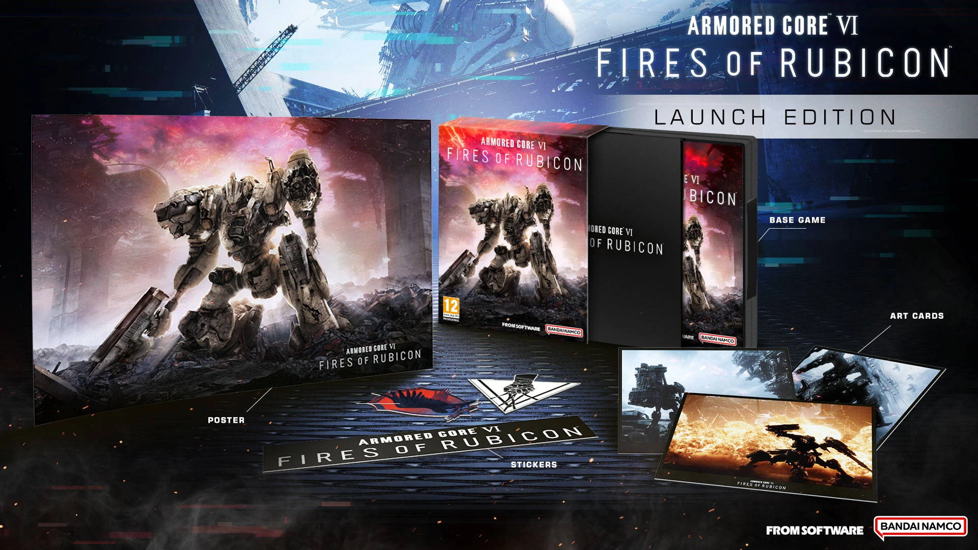 Bandai Namco Armored Core VI: „Rubicon Xbox Series X“ gaisrai aprašymas - Prekės nuotrauka Bandai Namco Armored Core VI: „Rubicon Xbox Series X“ gaisrai aprašymas - Prekės nuotrauka