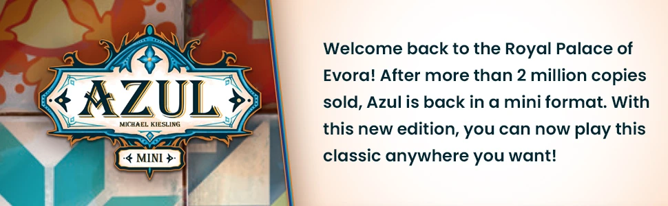 Next Move Games Azul Mini aprašymas - Prekės nuotrauka