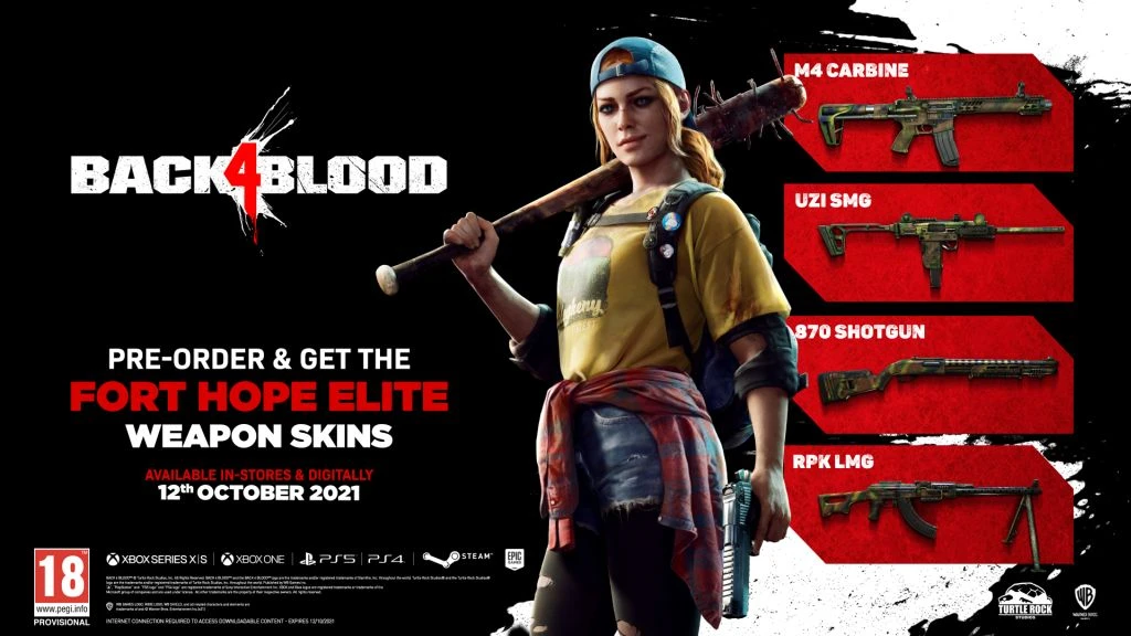 WARNER BROS Back 4 Blood Xbox One aprašymas - Prekės nuotrauka WARNER BROS Back 4 Blood Xbox One aprašymas - Prekės nuotrauka