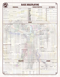 Chaosium Basic Roleplaying: Universal Game Engine aprašymas - Prekės nuotrauka