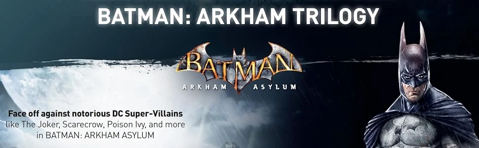 WARNER BROS Batman: Arkham Trilogy aprašymas - Prekės nuotrauka