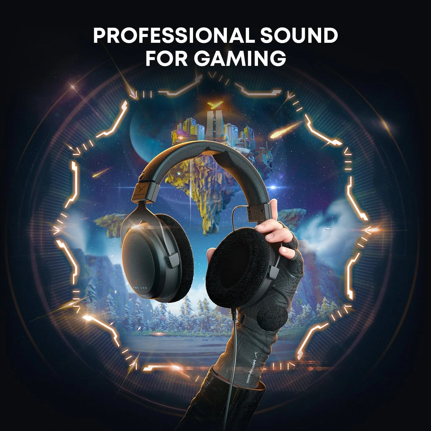 Beyerdynamic MMX 300 Pro Laidinės žaidimų ausinės | Closed-Back | 3.5 mm, Juodos spalvos aprašymas - Prekės nuotrauka