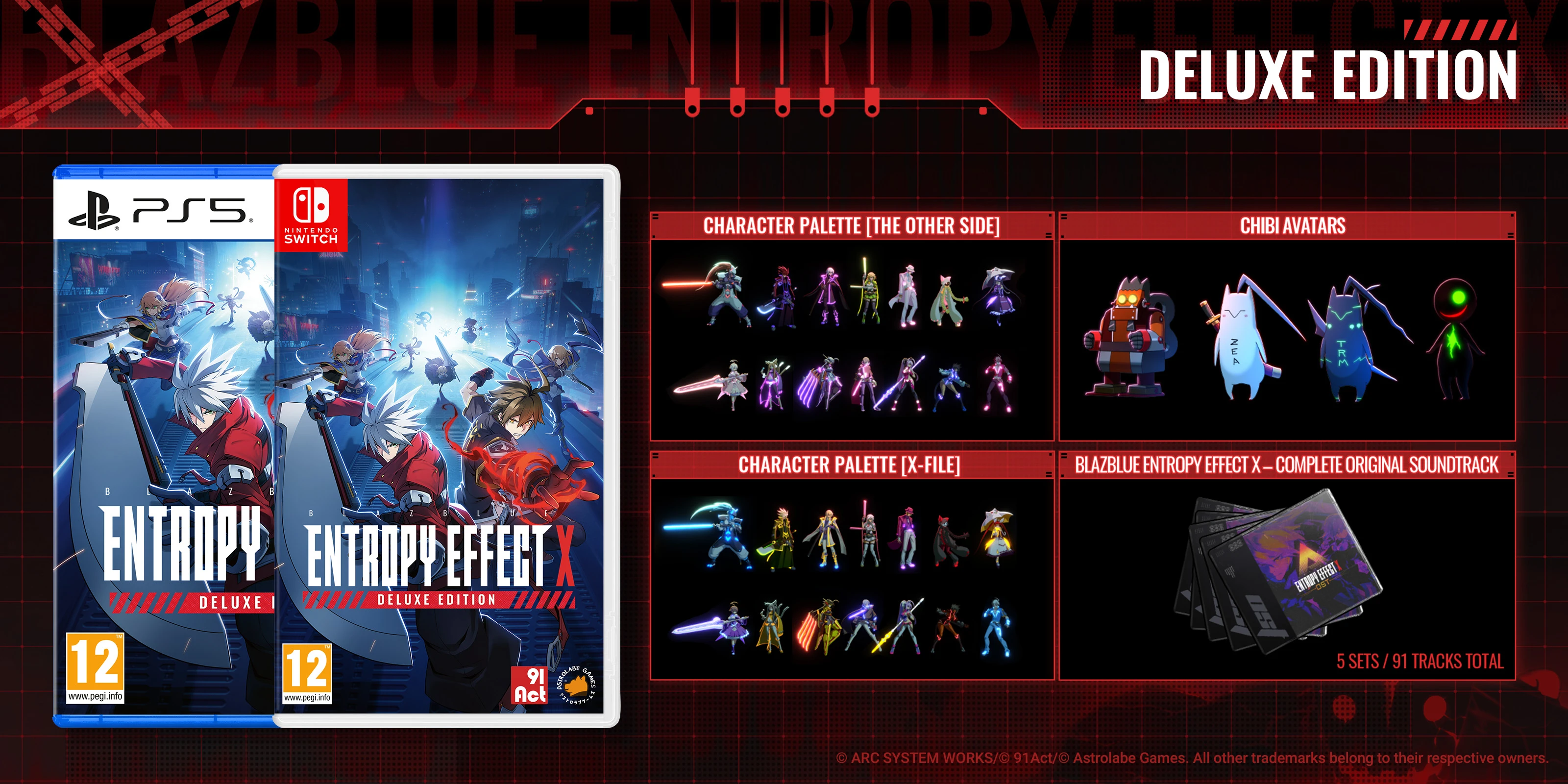 BlazBlue Entropy Effect X: Deluxe Edition aprašymas - Prekės nuotrauka