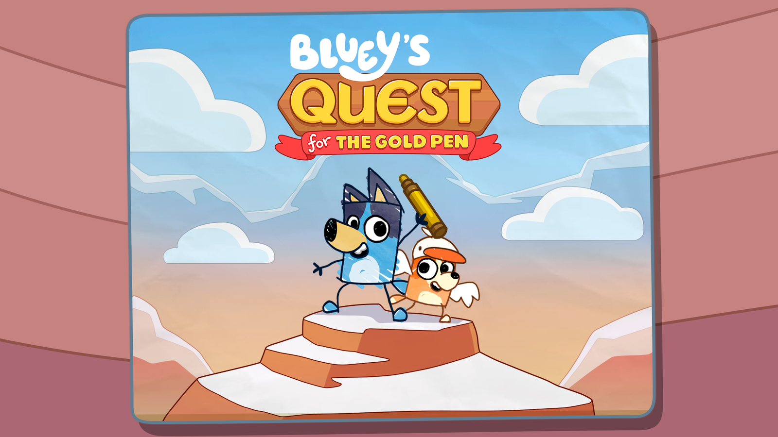 Pm Studios Bluey´s Quest for the Gold Pen aprašymas - Prekės nuotrauka