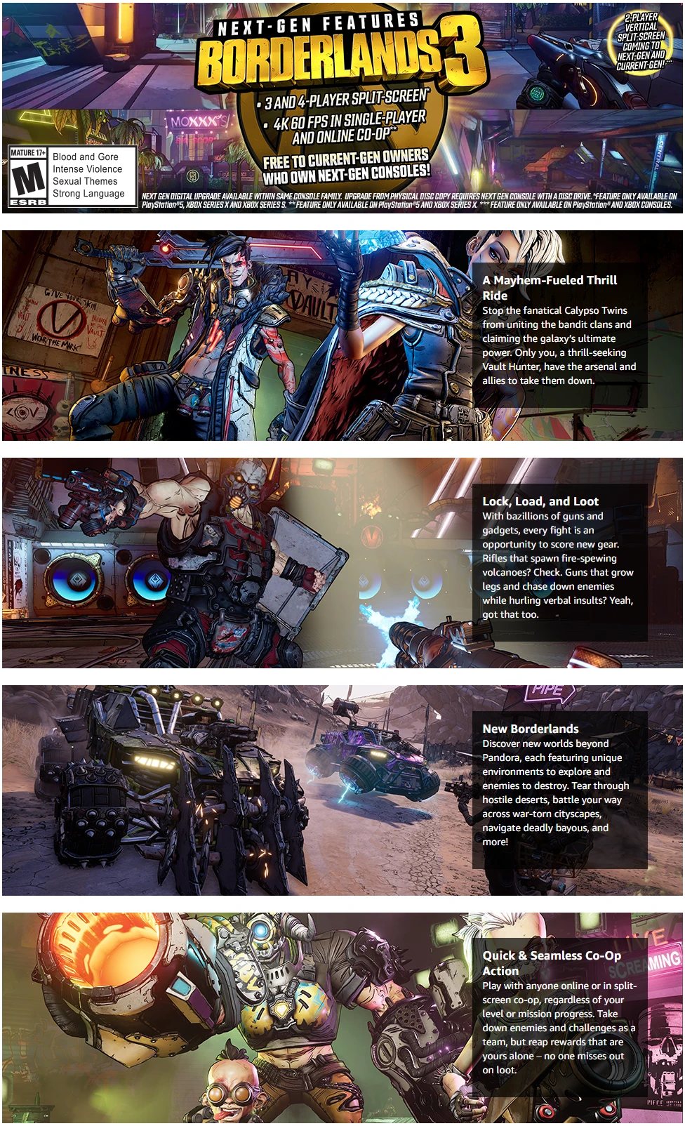 2K Games Gearbox Publishing Borderlands 3 Ultimate Edition PS5 aprašymas - Prekės nuotrauka