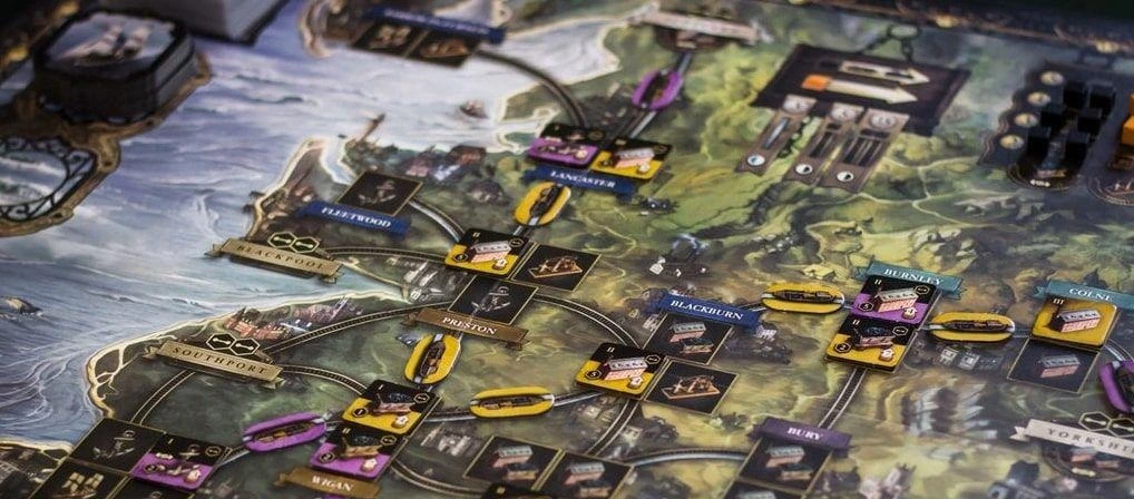 Roxley Games Brass: Lancashire aprašymas - Prekės nuotrauka