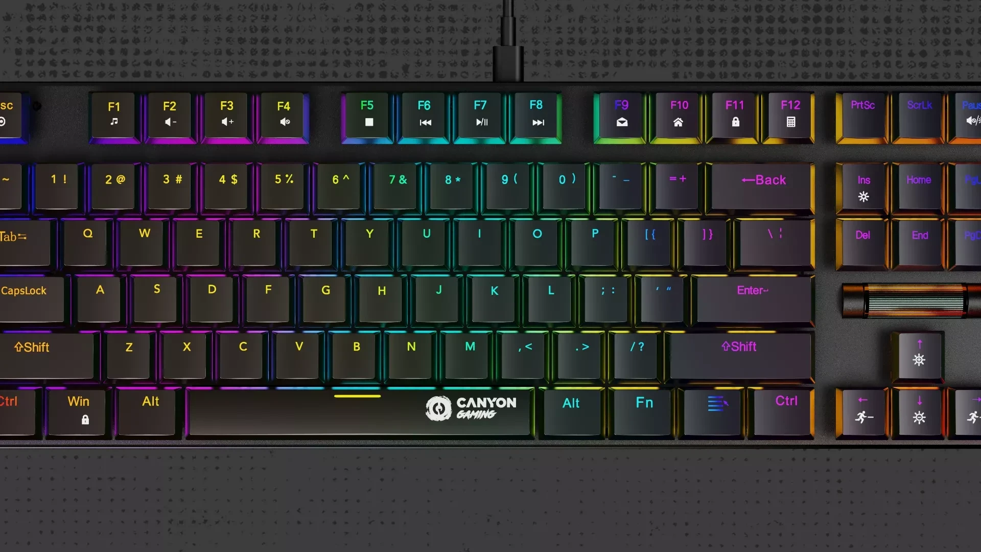CANYON klaviatūra Cometstrike TKL GK-50 EN Laidinė aprašymas - Prekės nuotrauka CANYON klaviatūra Cometstrike TKL GK-50 EN Laidinė aprašymas - Prekės nuotrauka