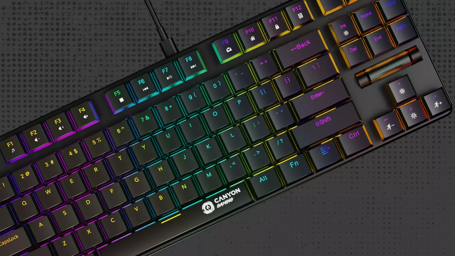 CANYON klaviatūra Cometstrike TKL GK-50 EN Laidinė aprašymas - Prekės nuotrauka CANYON klaviatūra Cometstrike TKL GK-50 EN Laidinė aprašymas - Prekės nuotrauka