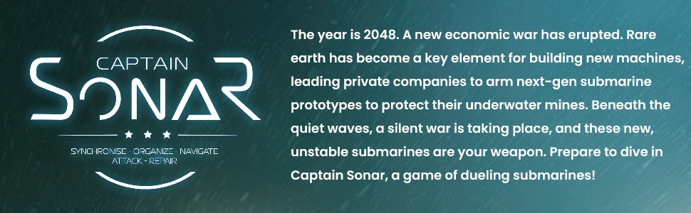 Matagot Captain Sonar aprašymas - Prekės nuotrauka