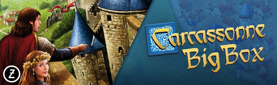 Z Man Games Carcassonne Big Box aprašymas - Prekės nuotrauka