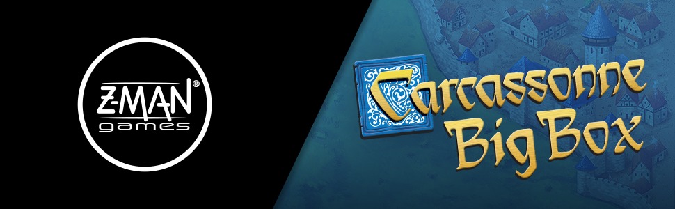 Z Man Games Carcassonne Big Box aprašymas - Prekės nuotrauka