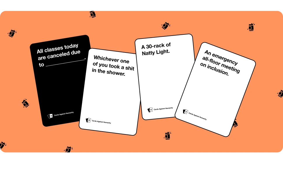 Spilbræt Cards Against Humanity – College Pack aprašymas - Prekės nuotrauka