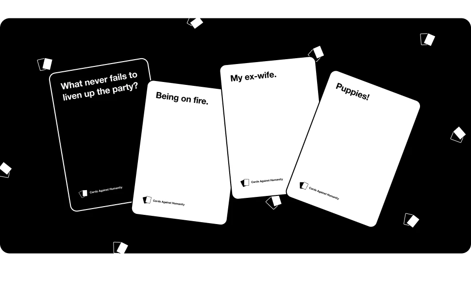 „Spilbræt Cards Against Humanity“ – tarptautinis leidimas aprašymas - Prekės nuotrauka „Spilbræt Cards Against Humanity“ – tarptautinis leidimas aprašymas - Prekės nuotrauka