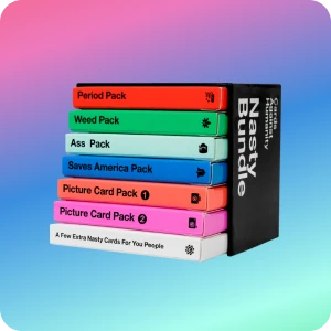 Spilbræt Cards Against Humanity: Nasty Bundle aprašymas - Prekės nuotrauka