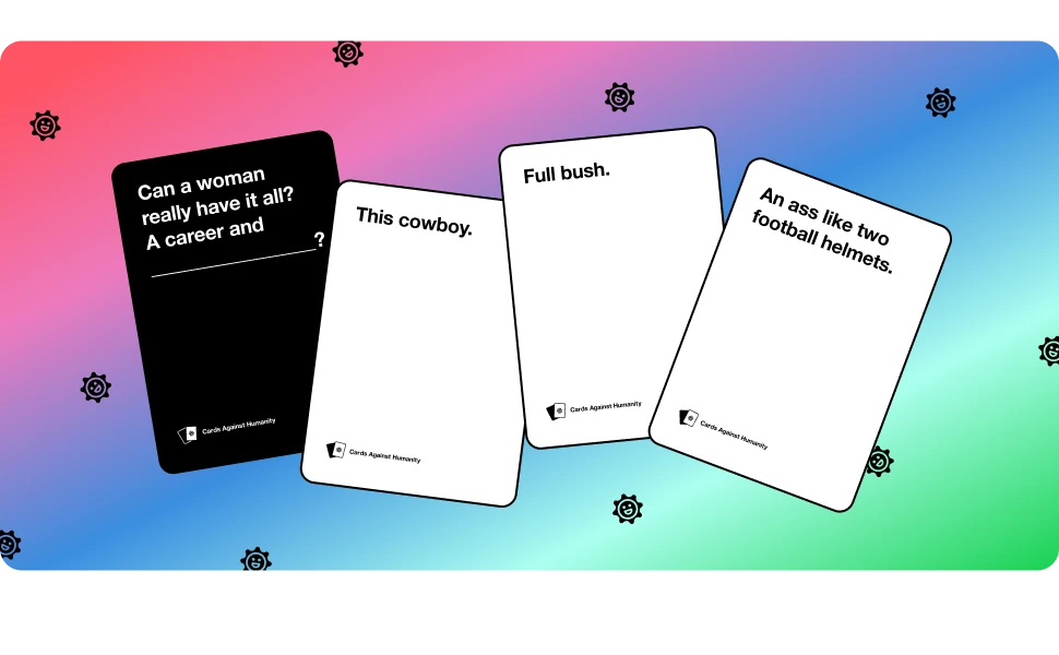 Spilbræt Cards Against Humanity: Nasty Bundle aprašymas - Prekės nuotrauka
