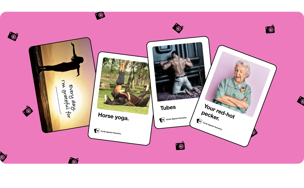Spilbræt Cards Against Humanity – Picture Card Pack 2 aprašymas - Prekės nuotrauka