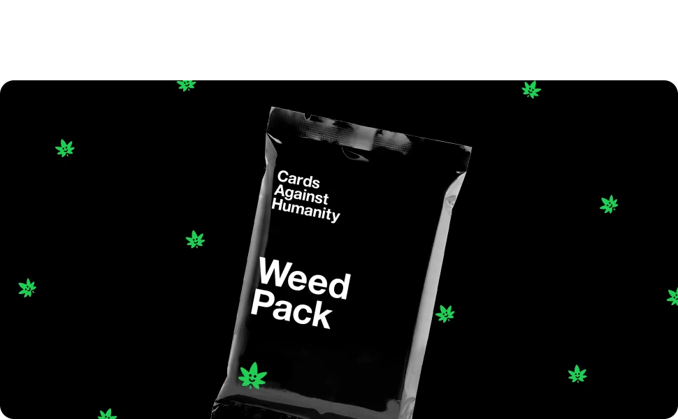 Spilbræt Cards Against Humanity – Weed Pack aprašymas - Prekės nuotrauka