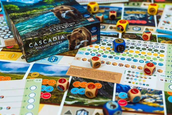 Flatout Games Cascadia: Rolling Rivers aprašymas - Prekės nuotrauka