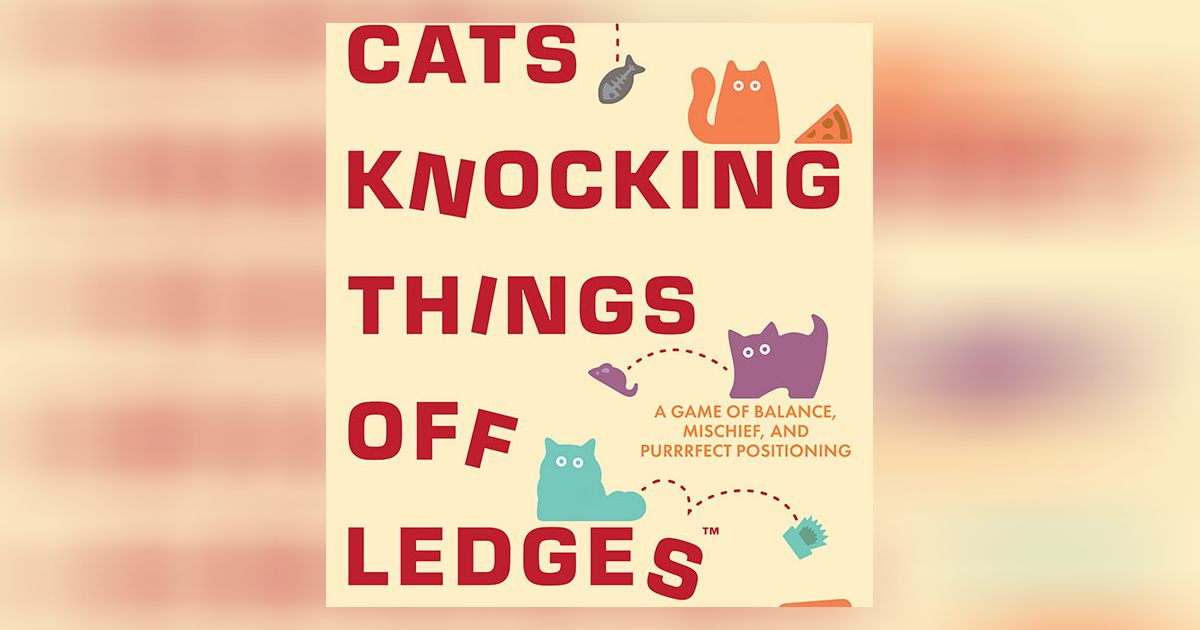 The Op Games Cats Knocking Things Off Ledges aprašymas - Prekės nuotrauka