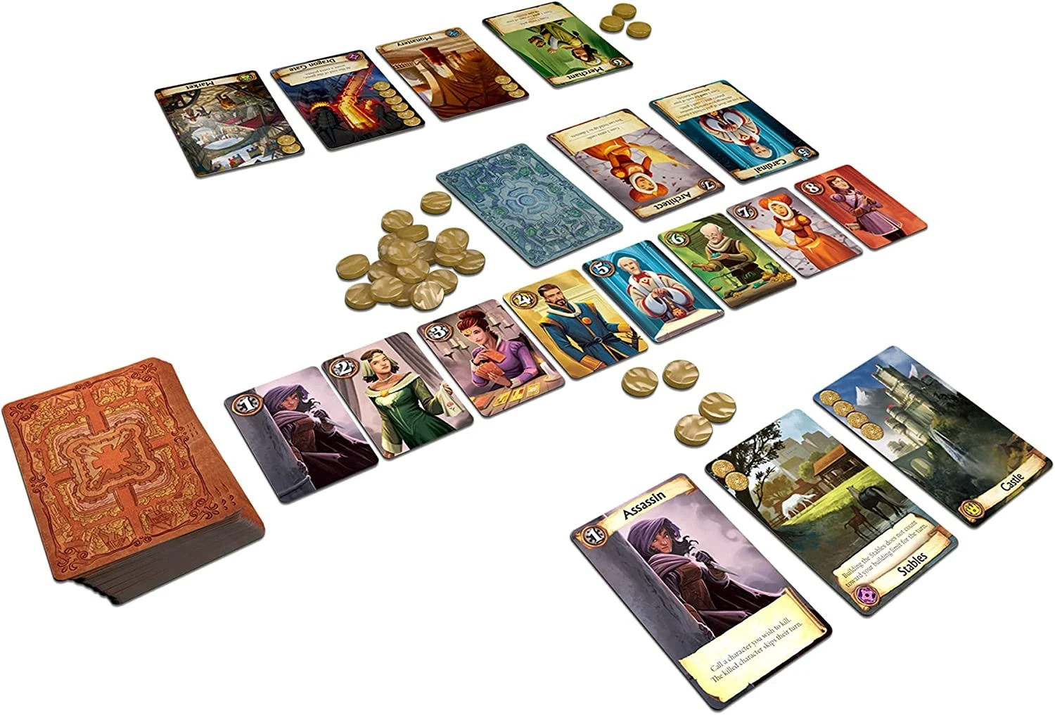 Z Man Games Citadels (Revised) aprašymas - Prekės nuotrauka