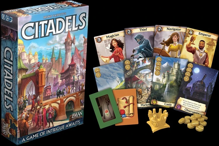Z Man Games Citadels (Revised) aprašymas - Prekės nuotrauka