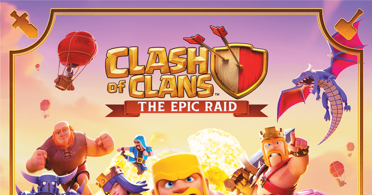 Maestro Media Clash of Clans: The Epic Raid aprašymas - Prekės nuotrauka