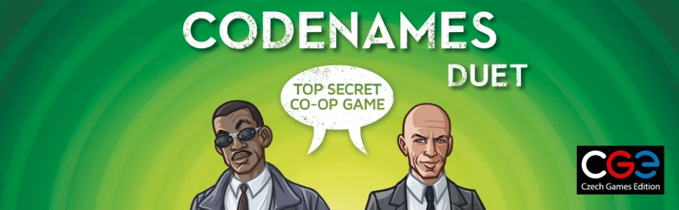 Czech Games Edition Codenames: Duet (Second Edition) aprašymas - Prekės nuotrauka