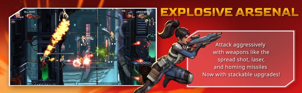 Konami Contra: Operation Galuga PS5 aprašymas - Prekės nuotrauka