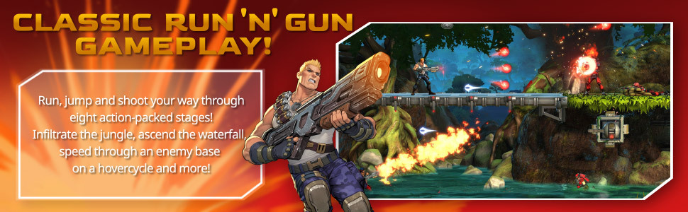 Konami Contra: Operation Galuga PS5 aprašymas - Prekės nuotrauka