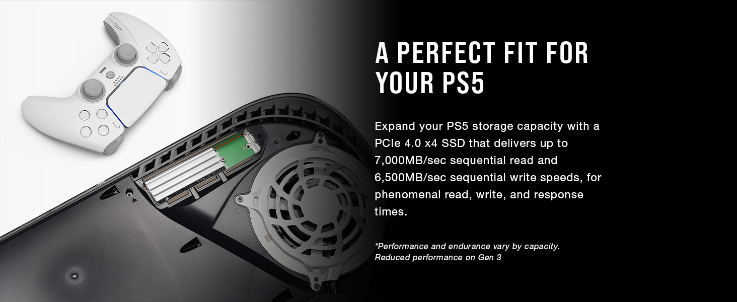 Corsair | SSD | MP600 ELITE | 2000 GB | SSD form factor M.2 2280 | Solid-state drive sąsaja PCIe Gen 4×4 | Skaitymo greitis 7000 MB/s | Rašymo greitis 6500 MB/s aprašymas - Prekės nuotrauka