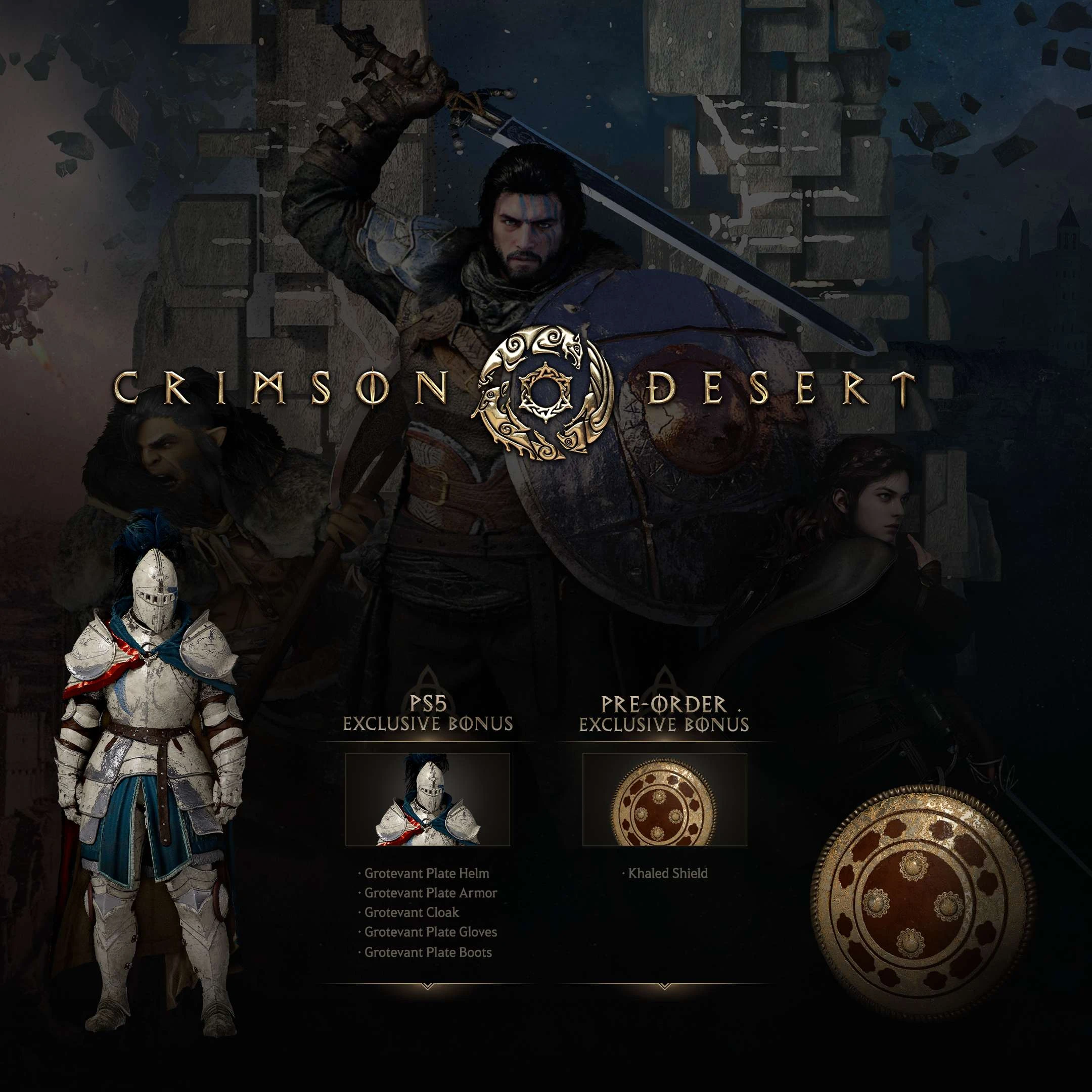 Pearl Abyss Crimson Desert PS5 aprašymas - Prekės nuotrauka