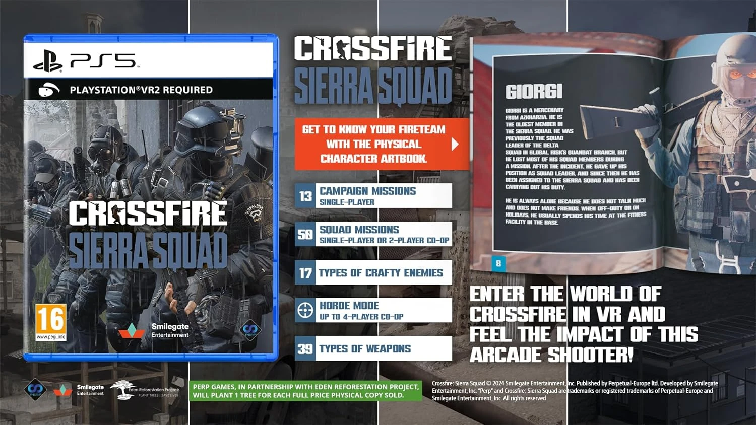 Perp Games Crossfire Sierra Squad (PSVR2) PS5 aprašymas - Prekės nuotrauka