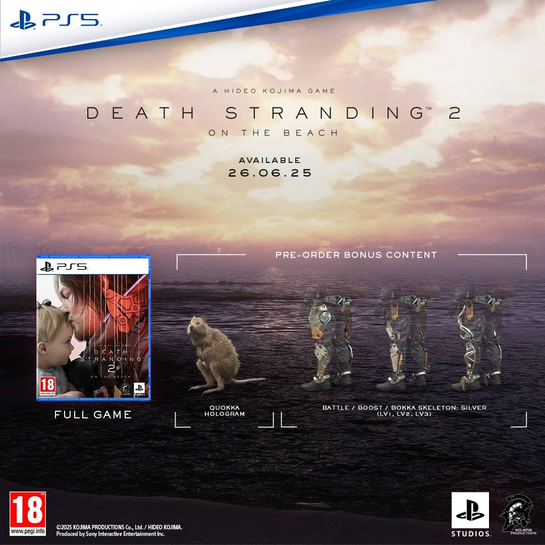 Sony „Kojima Productions“ „Death Stranding 2: On the Beach“ PS5 aprašymas - Prekės nuotrauka Sony „Kojima Productions“ „Death Stranding 2: On the Beach“ PS5 aprašymas - Prekės nuotrauka
