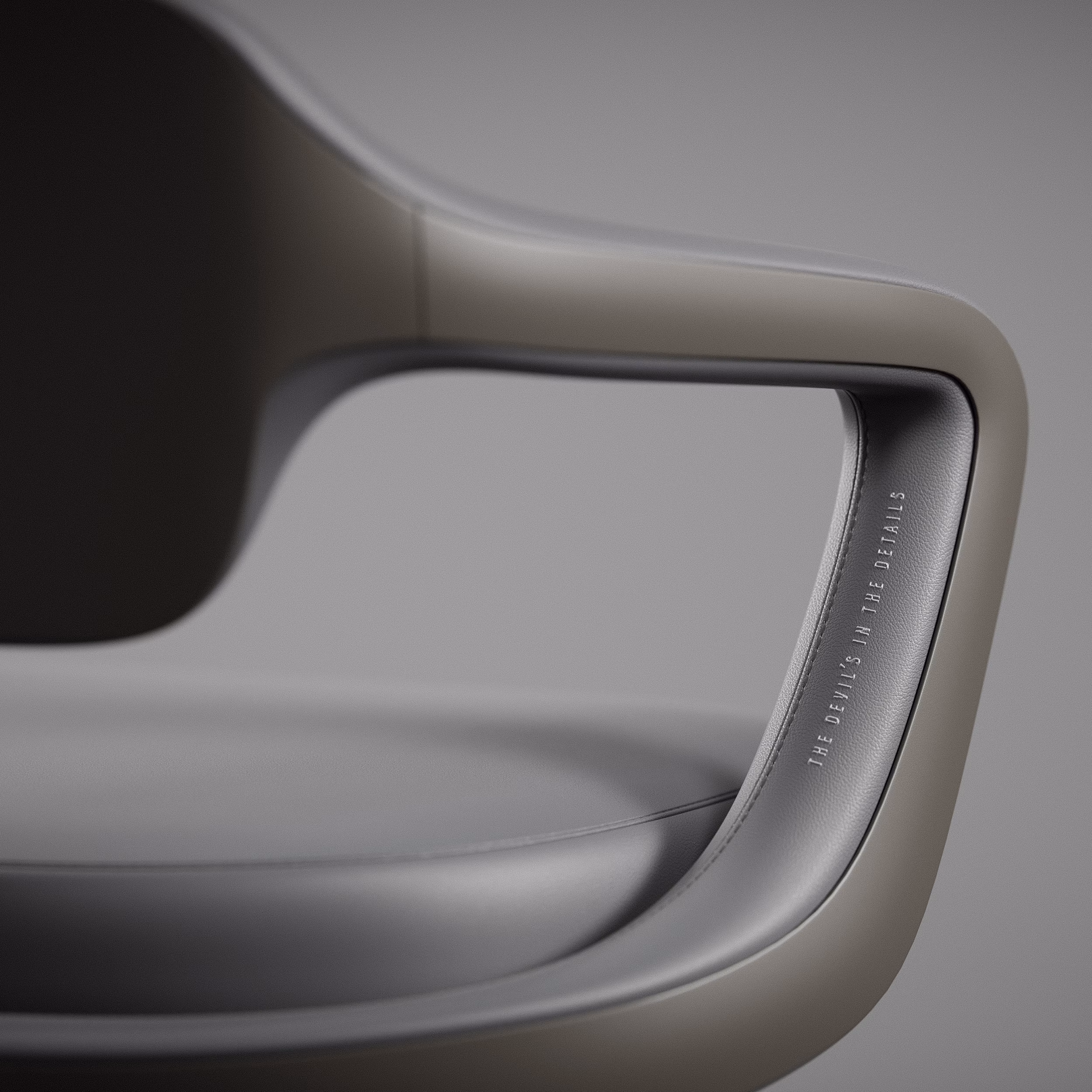 Diablo Chairs Diablo V-Modular Shadow Pilkas ergonominė kėdė aprašymas - Prekės nuotrauka