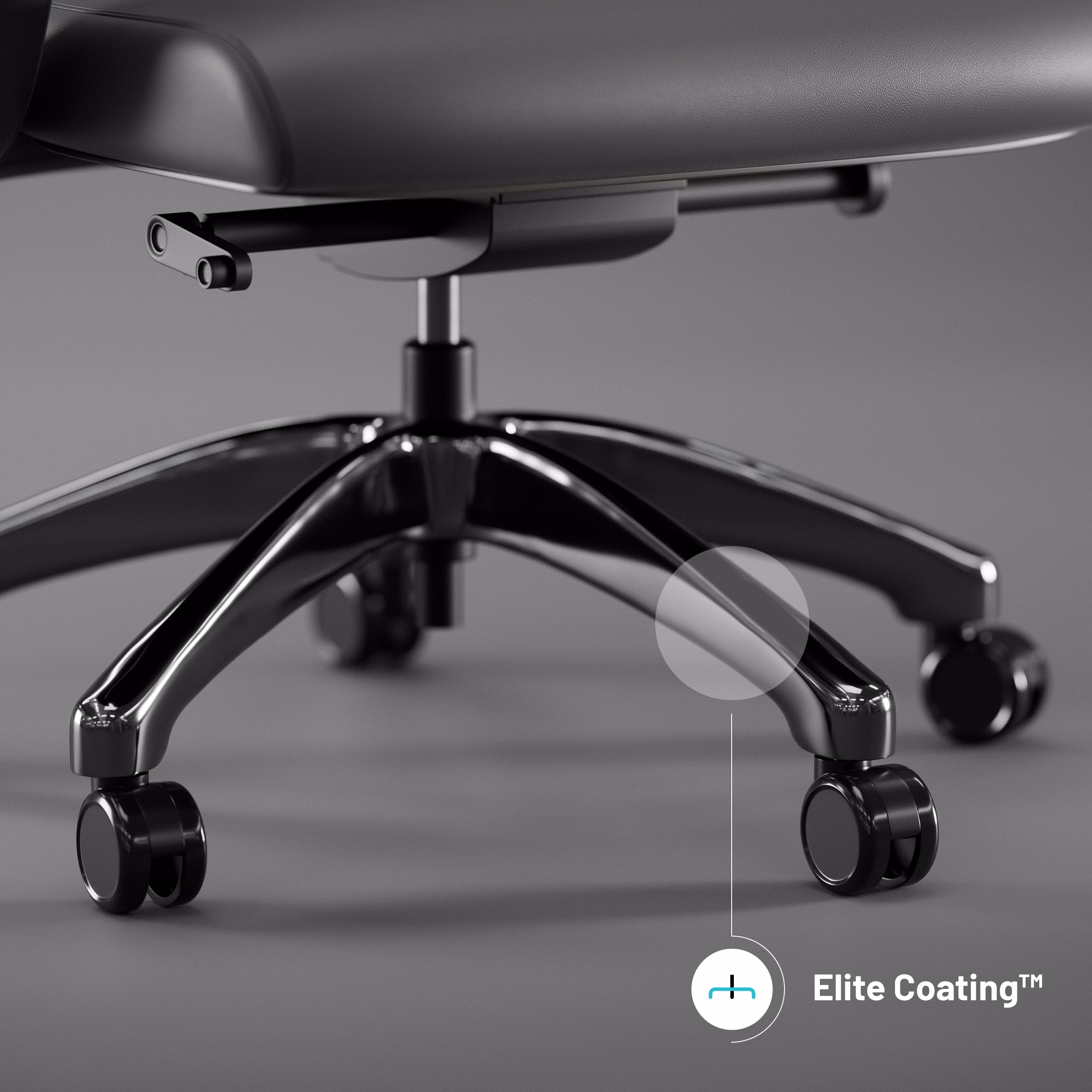 Diablo Chairs Diablo V-Modular Shadow Pilkas ergonominė kėdė aprašymas - Prekės nuotrauka