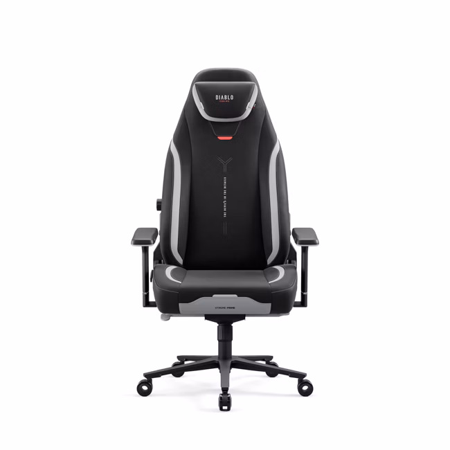 Diablo Chairs Diablo X-Eye Prime Normal Size - Burned Juodas ergonominė kėdė aprašymas - Prekės nuotrauka