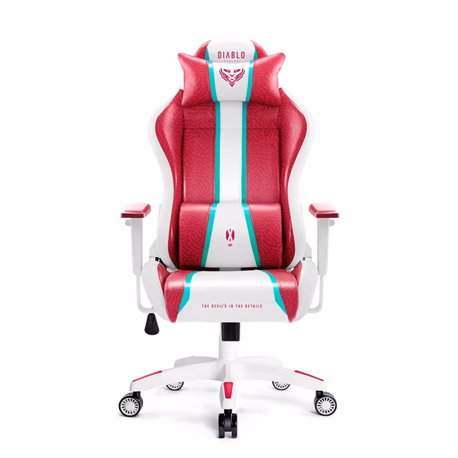Diablo Chairs Diablo X-ONE 2.0 Normal Candy Rose aprašymas - Prekės nuotrauka