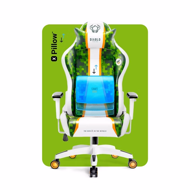 Diablo Chairs „Diablo X-ONE 2.0 Normal Craft“. aprašymas - Prekės nuotrauka