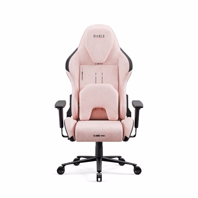Diablo Chairs Diablo X-One Prime Normal Size - Akira Rožinė ergonominė kėdė aprašymas - Prekės nuotrauka