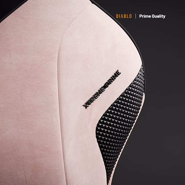 Diablo Chairs Diablo X-One Prime Normal Size - Akira Rožinė ergonominė kėdė aprašymas - Prekės nuotrauka