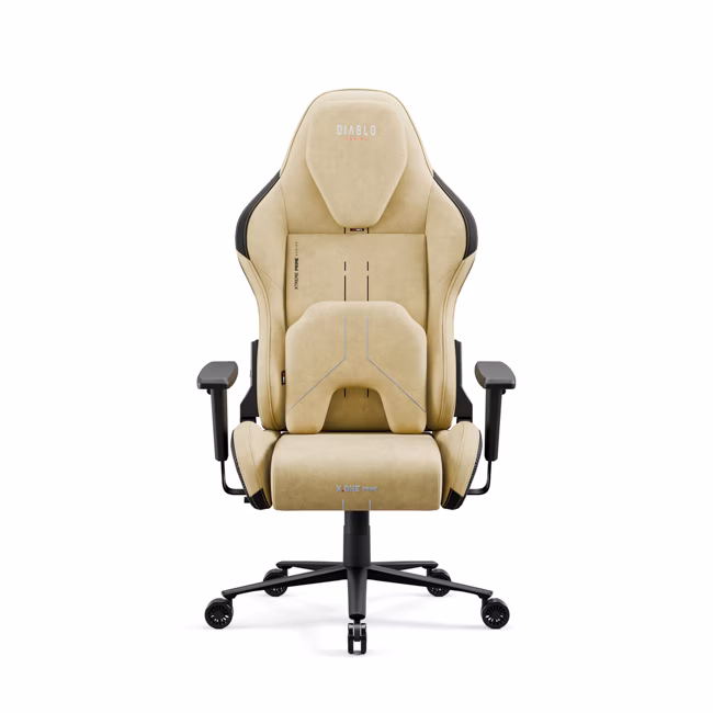 Diablo Chairs Diablo X-One Prime Normal Size - Broken Gold ergonominė kėdė aprašymas - Prekės nuotrauka