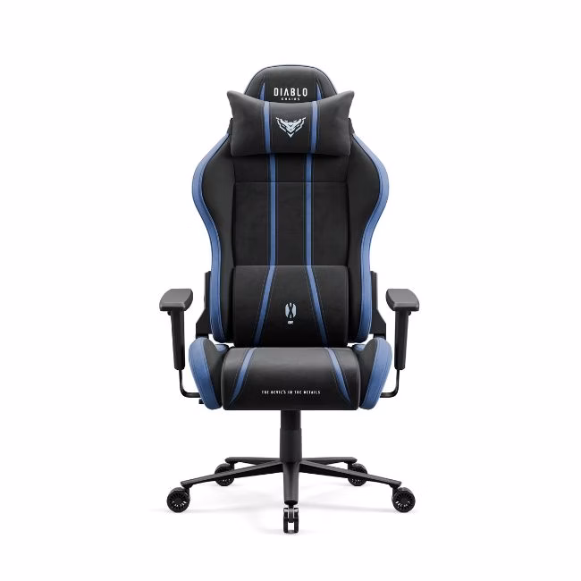 Diablo Chairs Mėlyna Diablo X-One 2.0 Normal Size Night Mėlyna aprašymas - Prekės nuotrauka