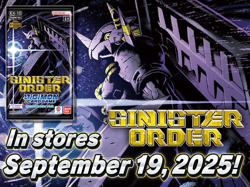 Bandai Tcg Digimon Card Game - Sinister Order EX10 Extra Booster Ekranas (24 Packs) aprašymas - Prekės nuotrauka