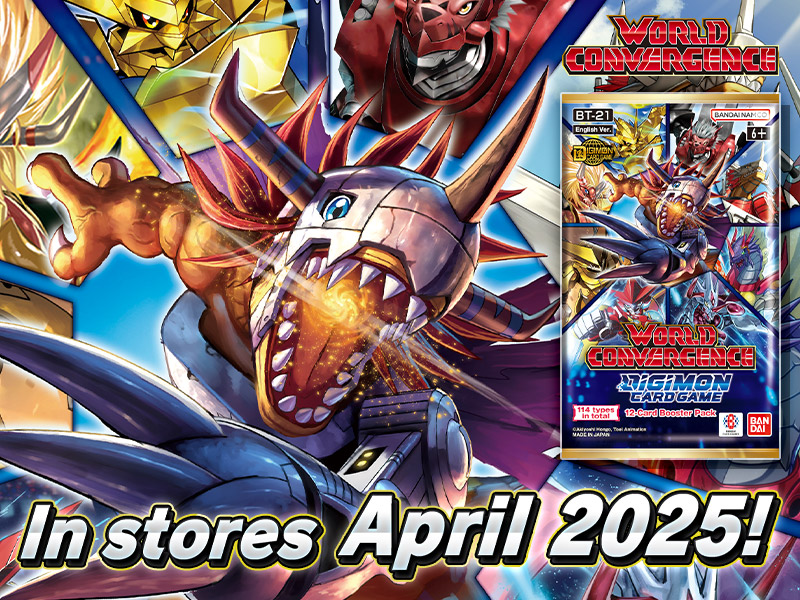 Bandai Tcg Digimon Card Game - World Convergence BT21 Booster aprašymas - Prekės nuotrauka
